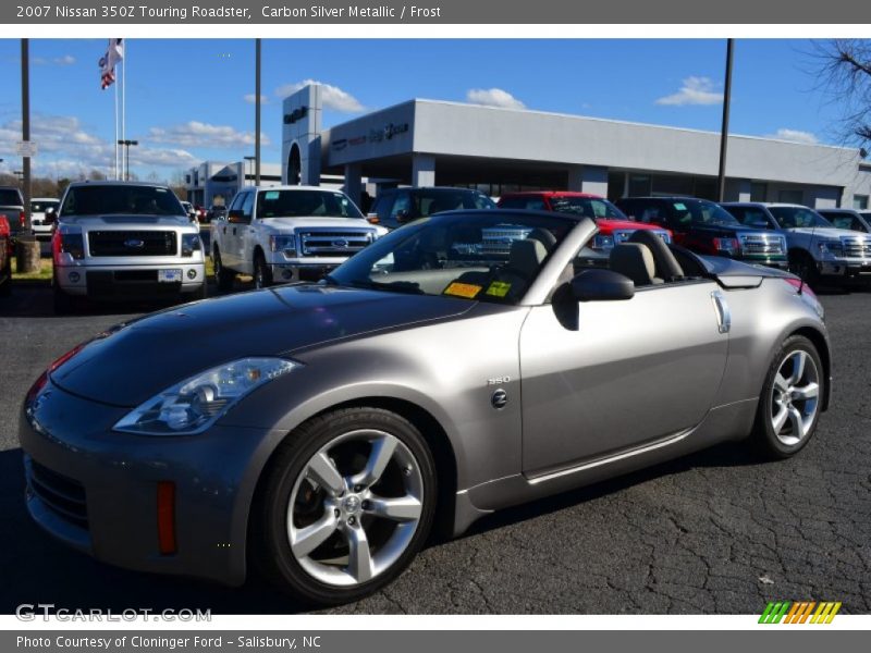 Carbon Silver Metallic / Frost 2007 Nissan 350Z Touring Roadster
