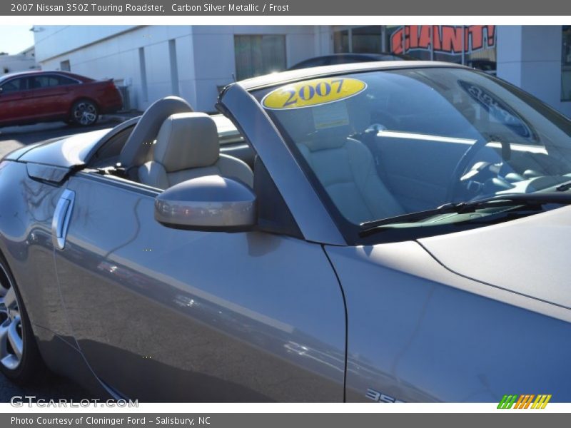 Carbon Silver Metallic / Frost 2007 Nissan 350Z Touring Roadster