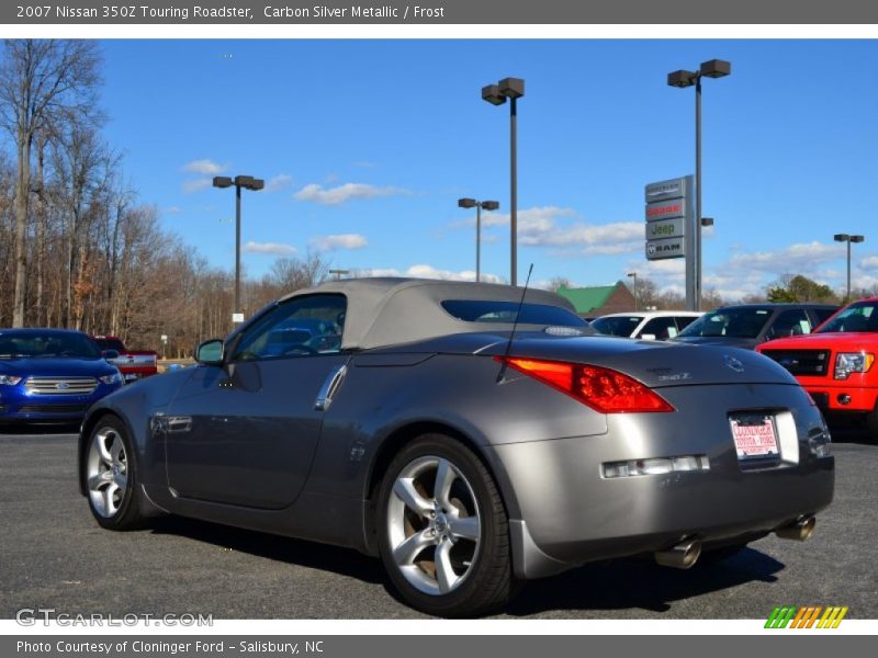 Carbon Silver Metallic / Frost 2007 Nissan 350Z Touring Roadster