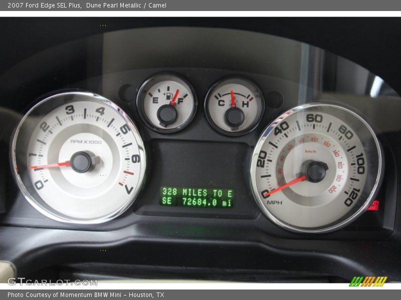 Dune Pearl Metallic / Camel 2007 Ford Edge SEL Plus