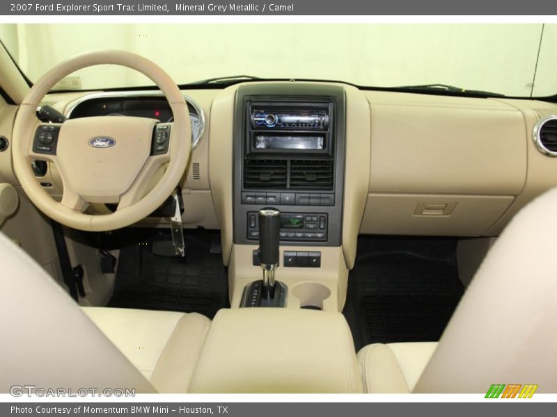 Mineral Grey Metallic / Camel 2007 Ford Explorer Sport Trac Limited
