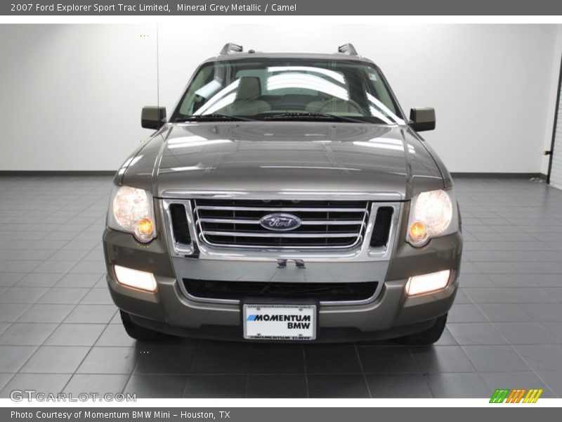 Mineral Grey Metallic / Camel 2007 Ford Explorer Sport Trac Limited