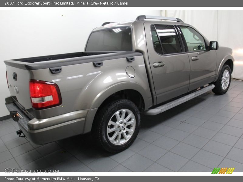 Mineral Grey Metallic / Camel 2007 Ford Explorer Sport Trac Limited