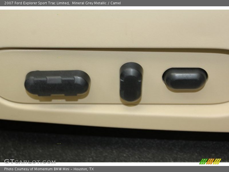 Mineral Grey Metallic / Camel 2007 Ford Explorer Sport Trac Limited