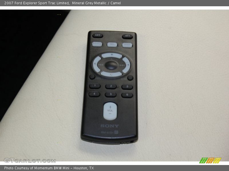 Mineral Grey Metallic / Camel 2007 Ford Explorer Sport Trac Limited