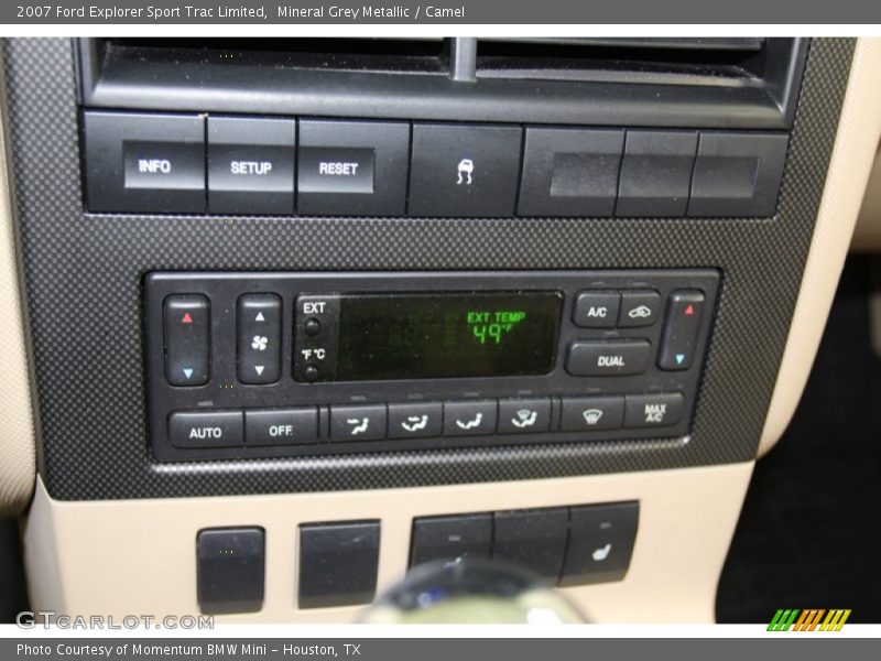 Mineral Grey Metallic / Camel 2007 Ford Explorer Sport Trac Limited