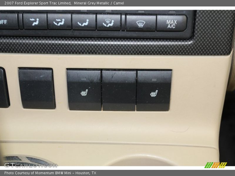 Mineral Grey Metallic / Camel 2007 Ford Explorer Sport Trac Limited