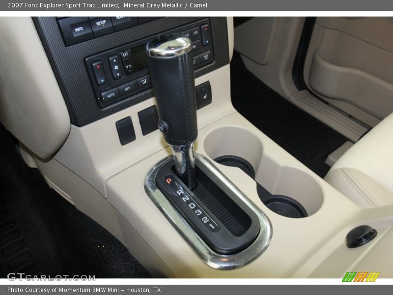 Mineral Grey Metallic / Camel 2007 Ford Explorer Sport Trac Limited