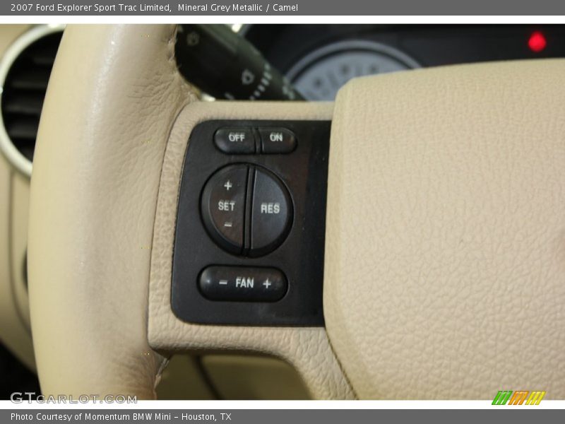 Mineral Grey Metallic / Camel 2007 Ford Explorer Sport Trac Limited