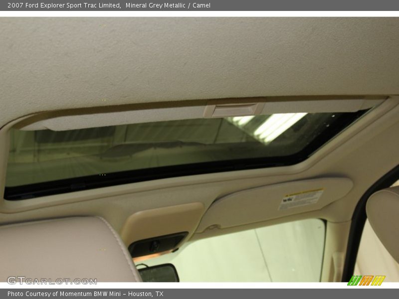 Mineral Grey Metallic / Camel 2007 Ford Explorer Sport Trac Limited