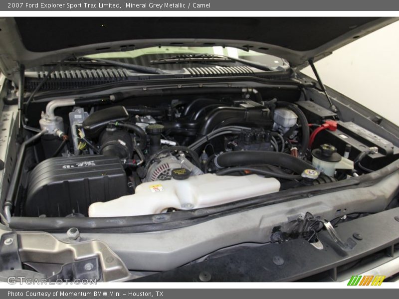 Mineral Grey Metallic / Camel 2007 Ford Explorer Sport Trac Limited