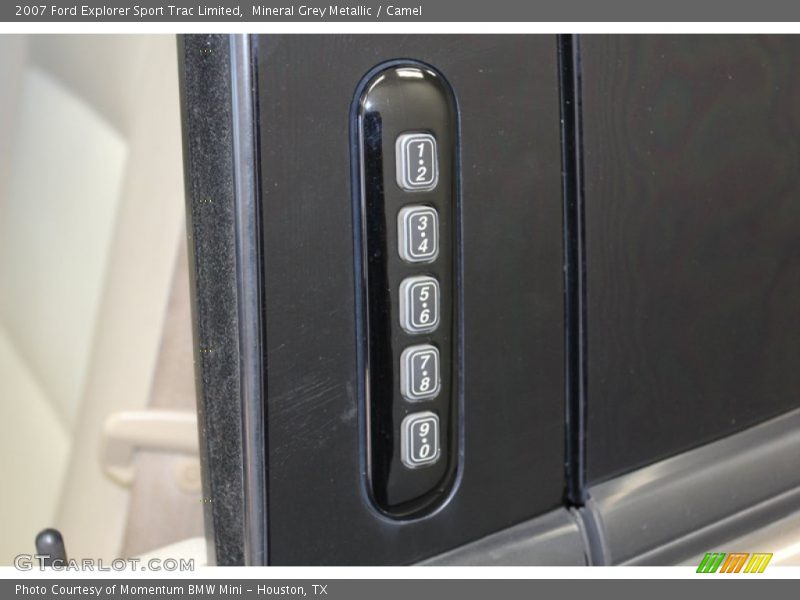 Mineral Grey Metallic / Camel 2007 Ford Explorer Sport Trac Limited