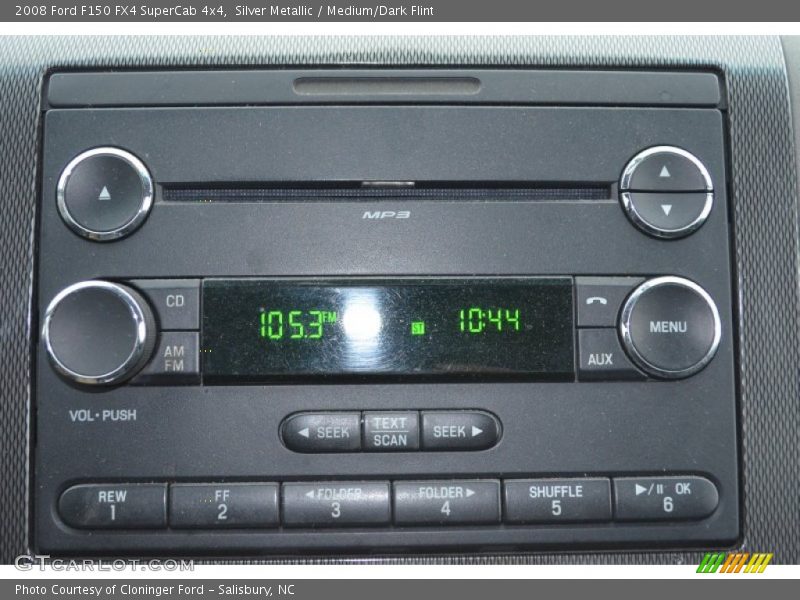 Audio System of 2008 F150 FX4 SuperCab 4x4