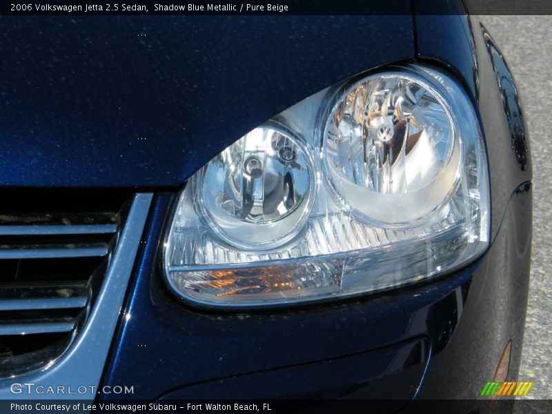 Shadow Blue Metallic / Pure Beige 2006 Volkswagen Jetta 2.5 Sedan