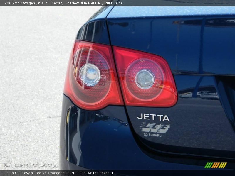 Shadow Blue Metallic / Pure Beige 2006 Volkswagen Jetta 2.5 Sedan