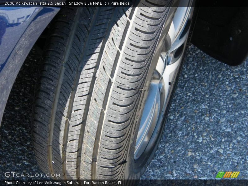 Shadow Blue Metallic / Pure Beige 2006 Volkswagen Jetta 2.5 Sedan