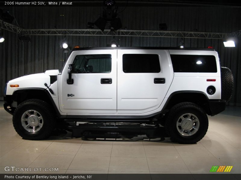 White / Wheat 2006 Hummer H2 SUV