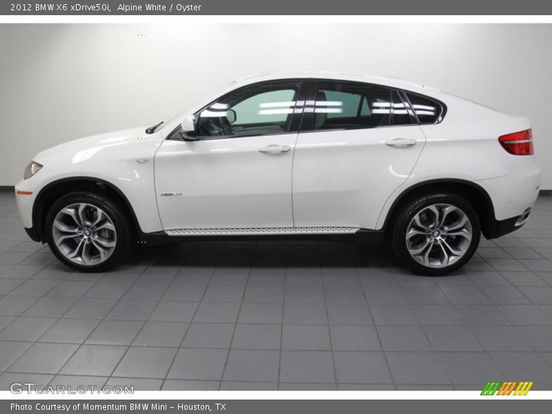  2012 X6 xDrive50i Alpine White