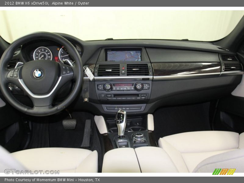 Dashboard of 2012 X6 xDrive50i