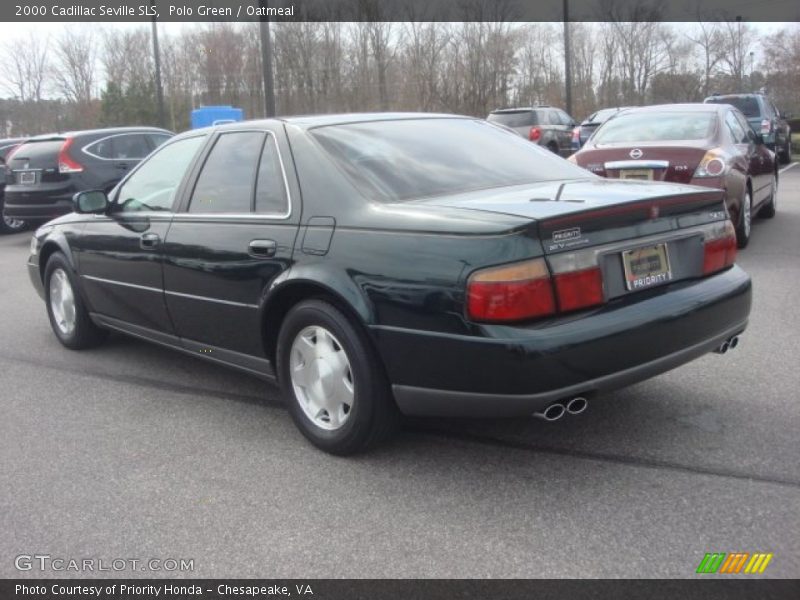 Polo Green / Oatmeal 2000 Cadillac Seville SLS