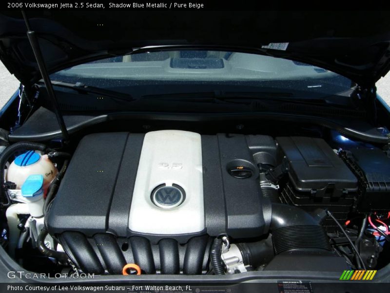 Shadow Blue Metallic / Pure Beige 2006 Volkswagen Jetta 2.5 Sedan