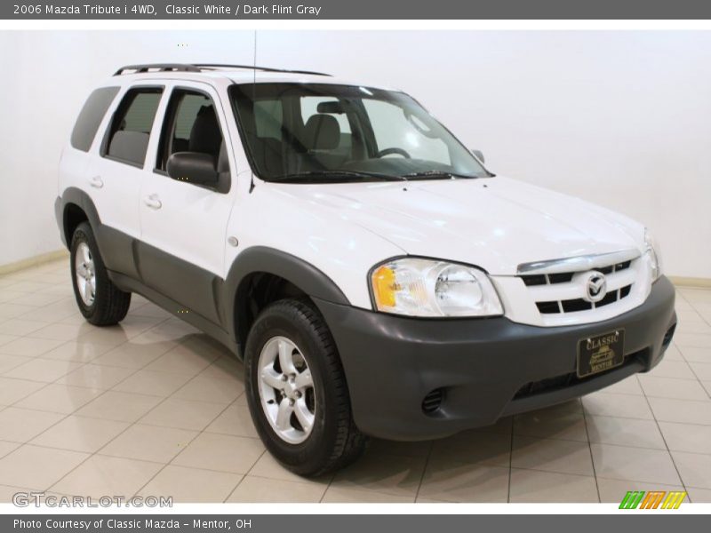 Classic White / Dark Flint Gray 2006 Mazda Tribute i 4WD