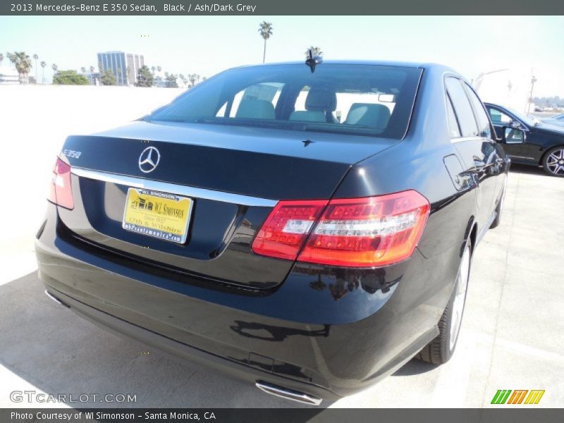 Black / Ash/Dark Grey 2013 Mercedes-Benz E 350 Sedan