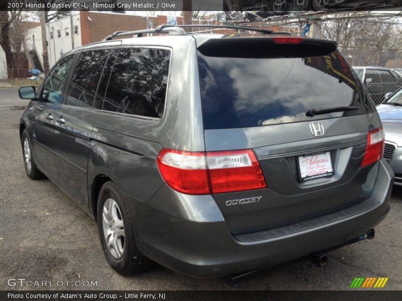 Nimbus Gray Metallic / Olive 2007 Honda Odyssey EX-L