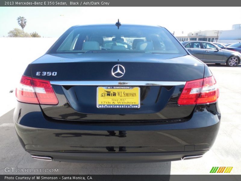 Black / Ash/Dark Grey 2013 Mercedes-Benz E 350 Sedan