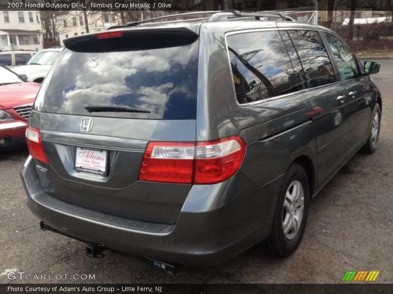 Nimbus Gray Metallic / Olive 2007 Honda Odyssey EX-L