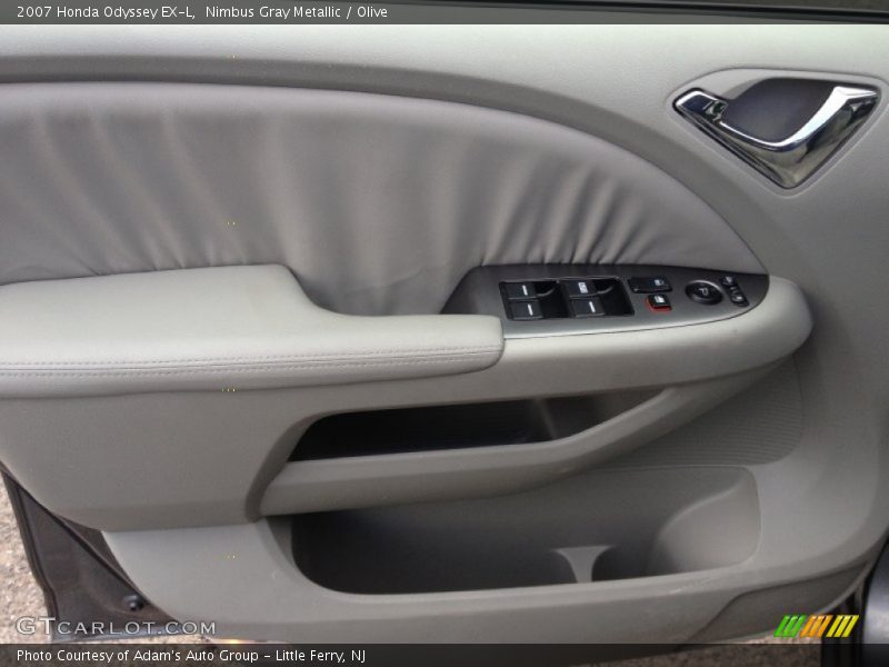 Nimbus Gray Metallic / Olive 2007 Honda Odyssey EX-L