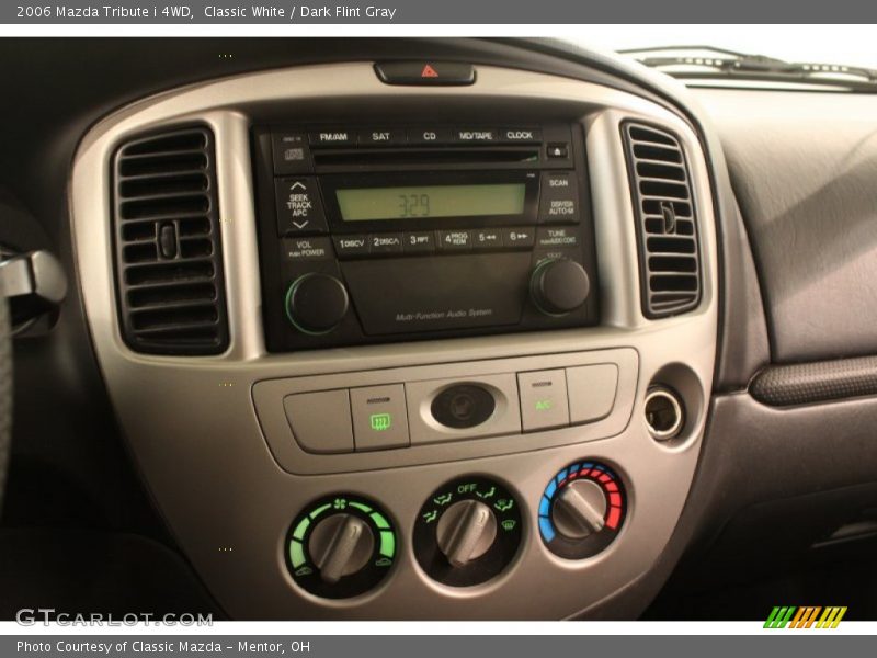 Classic White / Dark Flint Gray 2006 Mazda Tribute i 4WD