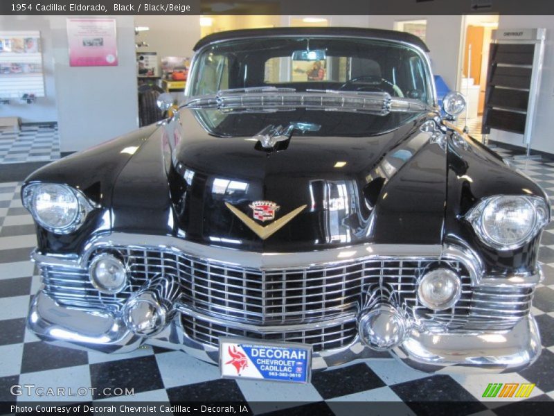 Black / Black/Beige 1954 Cadillac Eldorado