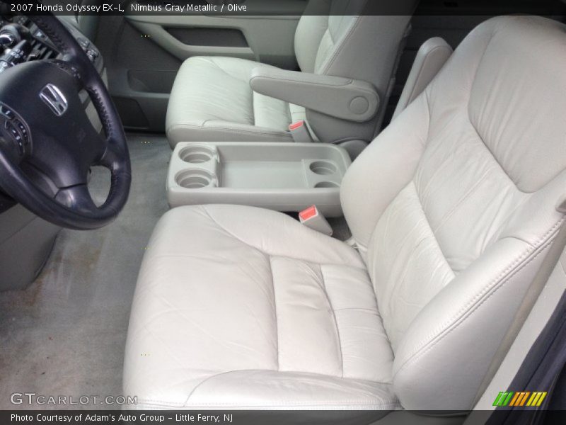 Nimbus Gray Metallic / Olive 2007 Honda Odyssey EX-L