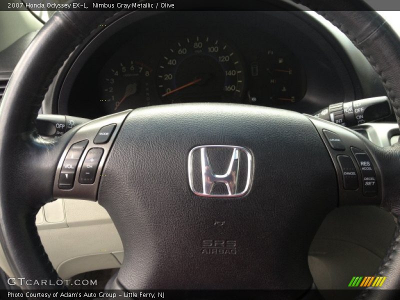 Nimbus Gray Metallic / Olive 2007 Honda Odyssey EX-L