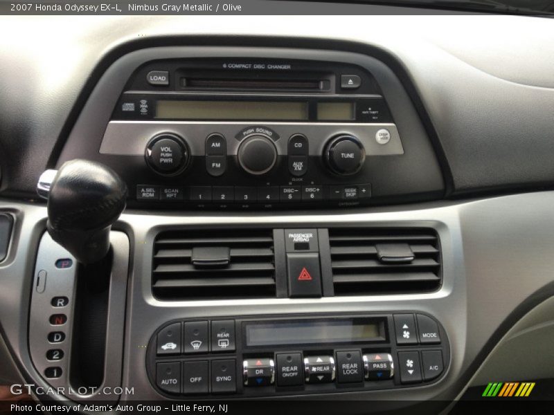 Nimbus Gray Metallic / Olive 2007 Honda Odyssey EX-L