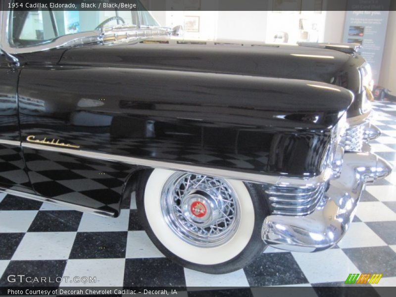 Black / Black/Beige 1954 Cadillac Eldorado