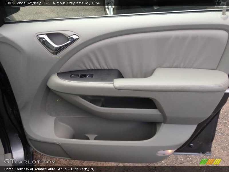Nimbus Gray Metallic / Olive 2007 Honda Odyssey EX-L