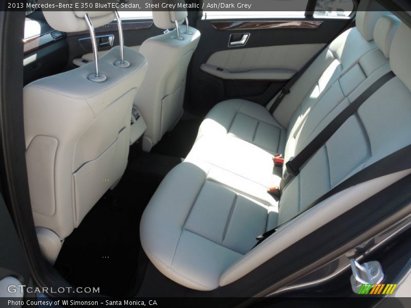 Rear Seat of 2013 E 350 BlueTEC Sedan