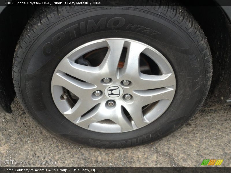 Nimbus Gray Metallic / Olive 2007 Honda Odyssey EX-L
