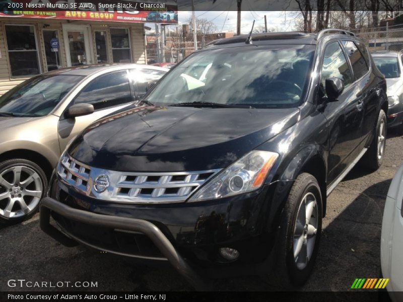 Super Black / Charcoal 2003 Nissan Murano SE AWD