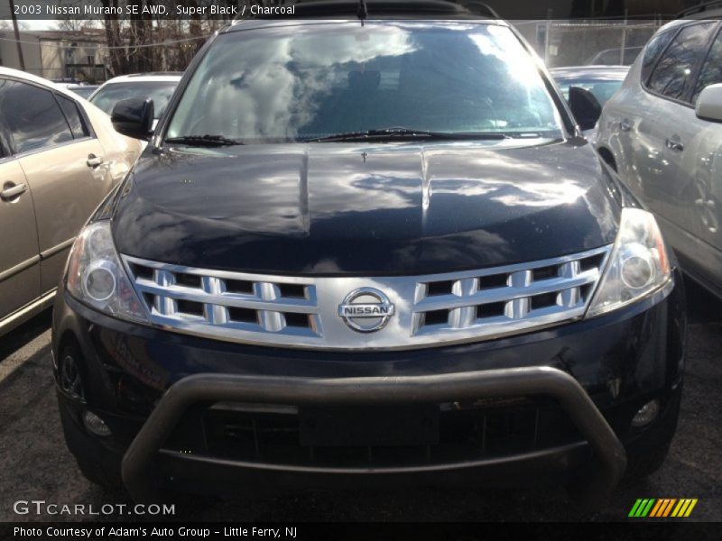 Super Black / Charcoal 2003 Nissan Murano SE AWD