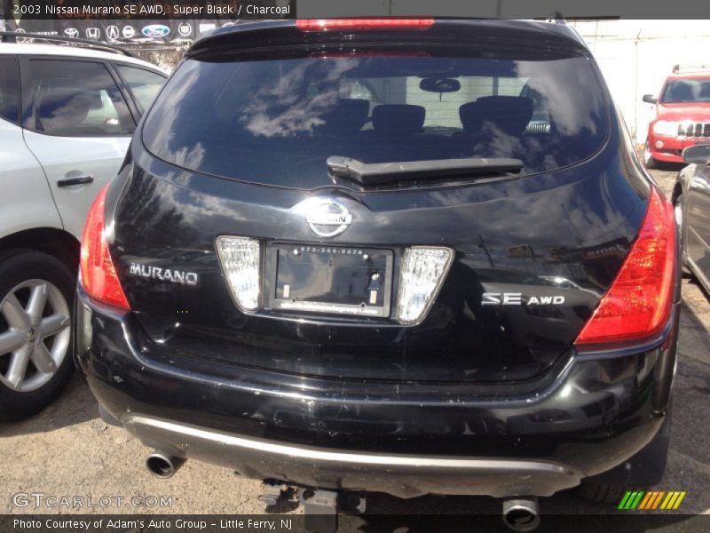 Super Black / Charcoal 2003 Nissan Murano SE AWD