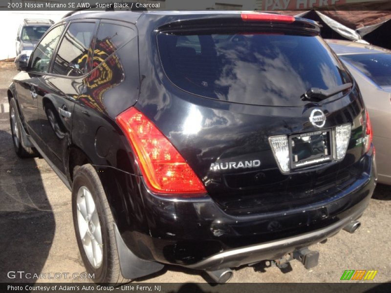 Super Black / Charcoal 2003 Nissan Murano SE AWD