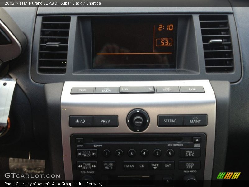 Super Black / Charcoal 2003 Nissan Murano SE AWD