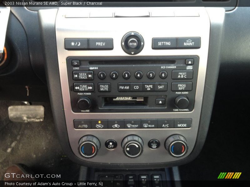 Super Black / Charcoal 2003 Nissan Murano SE AWD