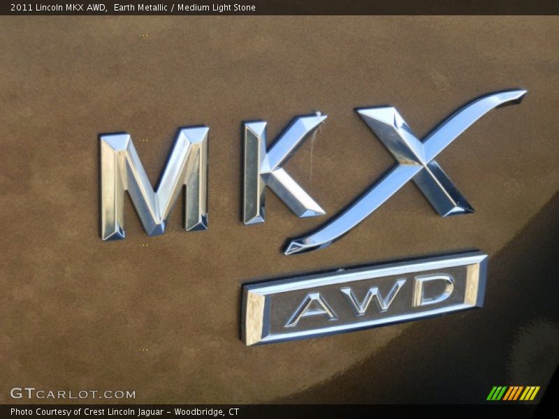 Earth Metallic / Medium Light Stone 2011 Lincoln MKX AWD