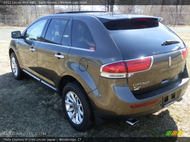 Earth Metallic / Medium Light Stone 2011 Lincoln MKX AWD