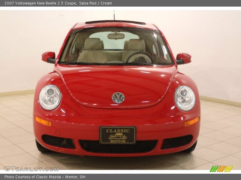 Salsa Red / Cream 2007 Volkswagen New Beetle 2.5 Coupe