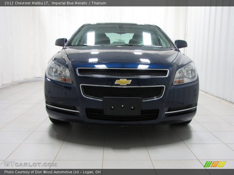 Imperial Blue Metallic / Titanium 2012 Chevrolet Malibu LT